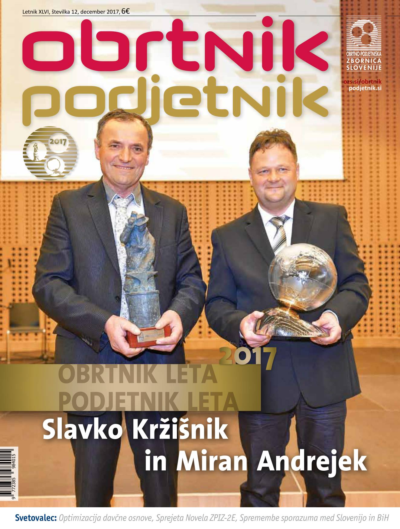Obrtnik podjetnik december 2017