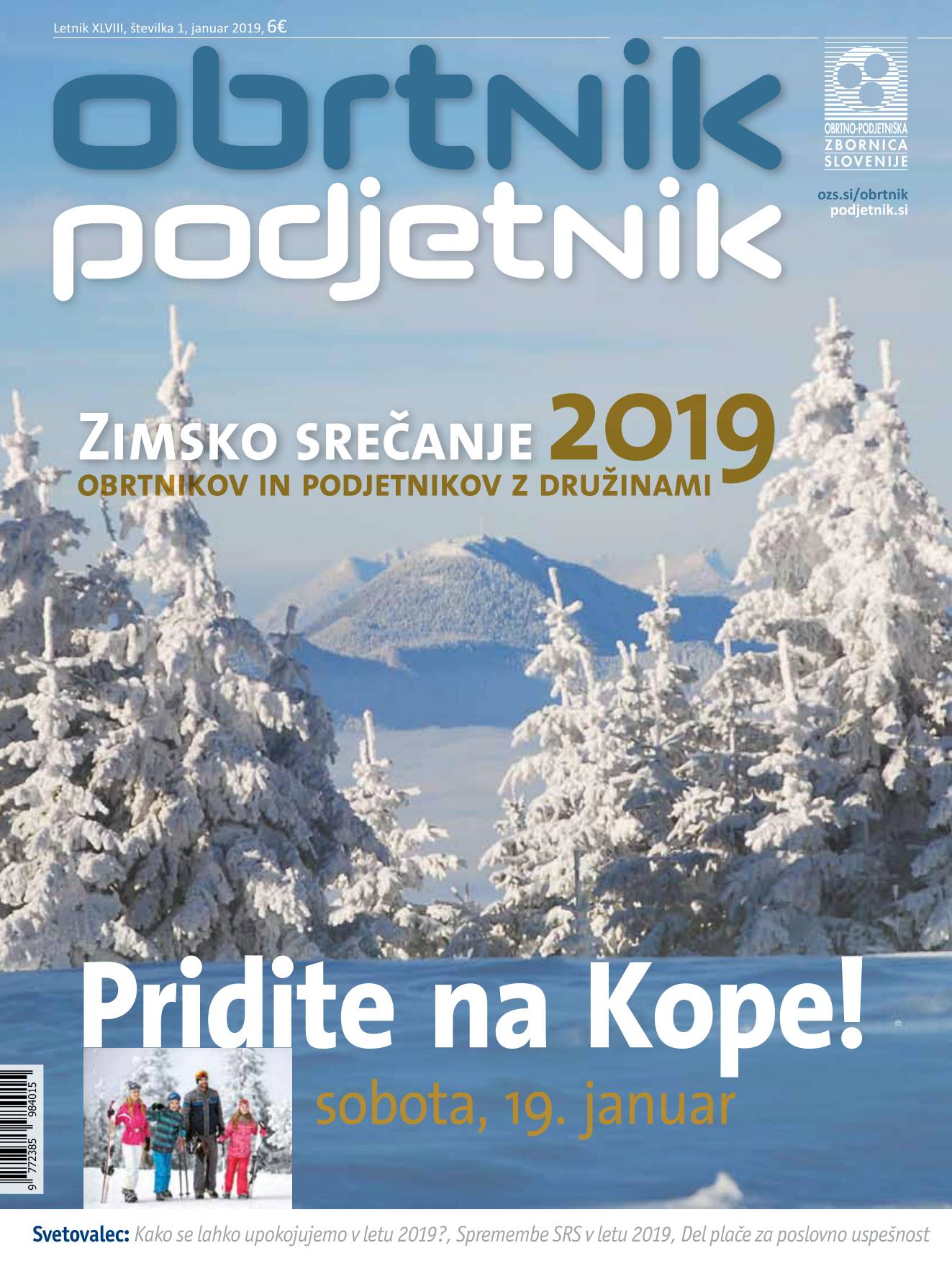Obrtnik podjetnik januar 2019